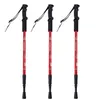 2 PZ Arrampicata Bastone Telescopico Nordic Trekking Bastoni Da Passeggio Per Canne Da Trekking Poli 7075 Alluminio Antiurto 135 CENTIMETRI 220104