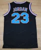 Корабль от нас Майкл MJ #23 Tune Squad Space Jam Basketball Jersey Movie Menm's All Shited White Black Mindeys Size S-3XL Top Caffence