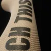 Fashion Women Tights Sexy Socks Pantyhose Elastic Printing Letter Ights Female Ultra Thin Mesh FishNet Patterned Cont Touch Panty 6pcs