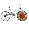 Orologi da parete American Retro Bicycle Nostalgic Coffee Shop Decorazione domestica creativa Orologio Bar Shabby Chic Design moderno 3DBG22