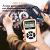 V100 OBD2 автоматический сканер ручной многофункциональный прочный портативный 6 языков ЖК-дисплей с подсветкой OBD II автомобильный диагностический инструмент считыватель кодов3190358