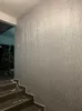 産業テクスチャプレーン壁紙ロールメタリックグリッターシルバー光沢のあるビニール壁紙寝室廊下家の装飾210722