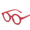 아이 선글라스 만화 모양 소녀 소년 아이들 태양 안경 원형 거리 비트 안경 귀여운 아기 색조 안경