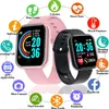 D20 Sport Smart Watches for Man Woman Gift Digital Smartwatch Fitness Tracker wristwatch Bracelet Blood Pressure Android ios Y68