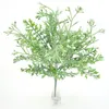 Fiori decorativi Ghirlande 1 Bouquet Piante finte Felce Erba Matrimonio Parete Decorazioni per esterni Foglia verde Plastica artificiale Plante per la casa Garde