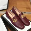 Classic Donne Designer Flat Designer Shoes Shoes 100% Authentic Bodhide Fibbia in metallo Lady Letola Lettera Casual Shoe Mules Princetown Traplem Lazy Mocassini di grandi dimensioni 34-42-46