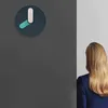Design moderno personalizado relógio de parede nórdico relógio de parede silencioso minimalista creativo de wandklok quarto hx50wc h1230