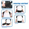 Back Support Adjustable Adult Corset Posture Corrector Therapy Shoulder Lumbar Brace Spine Belt Correction For Men Women