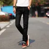 Men'S Stretchy Denim Skinny Green Black Jeans Spring Autumn Brand Classic High Quality Fashion Jeans 210622