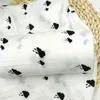 100％の竹繊維のムスリンの赤ちゃんの毛布スワドルラップ毛布の赤ちゃんバスタオル非常ソフトビッグおむつ寝具211105