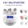 6IN1 80K Ultraljudsfettsugning Kavitation Vakuum RF Slimming Radio Frekvens Hud Body Beauty Health Machine