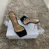 Sandalet 2021 Marka Tasarım Gladyatör Bayan Ince Yüksek Topuk Elbise Pompaları Ayakkabı Toka Strappy Sandalet Ayakkabı Kadın Yaz Terlik