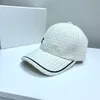 Czarny biały baseballowy projektant Casual Unisex para kapelusz luksusowy moda mężczyźni Mężczyźni Casquette dopasowane czapki czapce D2109296HL2854