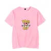 Doja Cat Impressão T Camiseta Primavera Verão Férias Street Estilo Estilo Homens / Mulheres T-shirt Casual Kawaii Novty