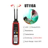 Multimetreler UT116A UT116C SMD Tester Otomatik Aralığı LED Ekran DCV Direnç Kapasitans Diyot (RCD) Süreklilik Ölçer Pil