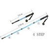 2 Teile/para Outdoor Wandern Anti Shock Walking Sticks Teleskop Trekking Klettern Pole Ultraleicht Led Canes 220216