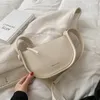 Crossbody Bags Kvinnors högkvalitativa designer mjuka läder handväskor lyx trendig axel kvinnlig vit budbärare väskor