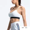 Melody Sports Bras Crop Top Sportswear Bra Running Vest Shockproof Underwear Plus Size Gym Hollow Breathable