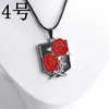 Animation film surrounding Wings crusade Attack on Titan Freedom enforcement horn sword guarding Rose Necklace