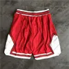 Le migliori magliette sportive da uomo Ricamo 1 # Derrick Rose Maglie Red The Worm 91 # Dennis Rodman Bianco Nero 33 # Scottie Pippen Jersey cucita