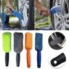 Vehicle Tire Wash Brushes Wheel Cleaning Tools Car Brush Microfiber Scrub Auto Care Dust Remove Washing Cleaner Tool