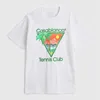 Mew Funny Summer Size Print Casablanca Crew Neck Cotton T-shirt Odzież Prezent Unikalna męska koszulka z krótkim rękawem 210714