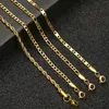 Anklets 2 sztuk / zestaw 3mm Anklet Bransoletka dla mężczyzn Kobiety Ze Stali Nierdzewnej Link Łańcuch Ropa Figaro Noga Plaża Foot Jewelry Kam01b