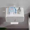 Unup Waterdichte Toiletpapier Houder voor Toiletpapier Handdoekhouder Badkamer Opbergdoos Toiletrolhouder Badkameraccessoires 211110
