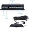 Zestaw czujnika parkingowego Samochód z 8 czujnikami LED Wyświetlacz Voice Reverse Backup Monitor Czujnik Security Alert System Akcesoria
