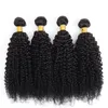 4 Bundles/Lot Curly Wave Human Hair Extensions 8-32 Inch Deal Brazilian Curly Hair Weave Bundles