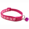 1.0 Footprint Collars PET PATCH DANGEN KAN KAT ENKEL MET BELL Eenvoudig te vinden Leidingen Lengte Verstelbaar 19-32cm