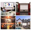 Portable Soft Screen for Projector 16:9 Hight-density Folding Soft projector Screen Home Outdoor KTV office 3d HD projection Curtain