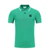 Camisetas masculinas polos de alta qualidade manga curta verão algodão bordado luxo t camisa novo designer polo camisa alta rua