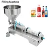 Single Head Pneumatic Liquid Filling Machine For Shampoo Cosmetic Honey Ketchup Piston Paste Filler