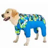 Waterdichte grote hond overalls winter dikke fleece voering jas jas warm voor middelgrote kleding kostuum 220104