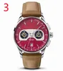 2021 Hoge Kwaliteit Mannen Luxe Horloges Zes Stiksels Serie Alle Wijzerplaten Werken Heren Quartz Horloge Topmerk Klok Ronde Vorm mode Gift268U