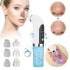 Elektrisk liten bubbla Blackhead Remover USB Uppladdningsbar Vattencykel Pore Acne Pimple Avlägsnande Vakuum Sug Facial Cleaner Tool