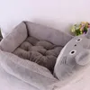 Chinchilla forma de cama Totoro redonda quadrado Teddy VIP Supplies Pet Camas de cães Ninho Cat Gato Y200330