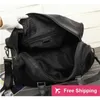 Nylon Travel Fitness Bag Designers Fashion Black High Quality Canvas s Mens European and American Tide Style Men Handbag W323c