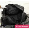 Nylon Travel Fitness Bag Designers Fashion Black High Quality Canvas s Mens European and American Tide Style Men Handbag W253u