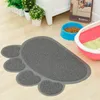 Camas de gato Móveis Tapete de areia de cama de caldo de estimação de caldo de estimação de caldo de estimação Fácil suprimentos limpos de areia com vazamento banheiro banheiro banheiro