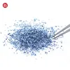 GIGAJEWE Mini diamante moissanite VVS1 a taglio rotondo di colore blu da 1 ct per la creazione di gioielli