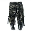 Fojaganto 2021 Camouflage Cargo Pants Män Joggare Kausal Hip Hop Byxor Lös Dragkropp Stor Storlek Byxor Man H1223