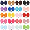 2022 Novo 2.5 "Barrettes coloridos para crianças Bebê Meninas Fita Cabelo Clipes Bow Cabelo De Cabelo Acessórios Hairgrips