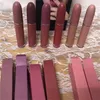 Drop high quality makeup matte lipsticks epacket ship 12 color new make up lips lustre lip gloss liquid lipstick 45g4838535