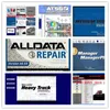 Alldata 1TB 10.53V إصلاح البرمجيات أداة حية ورشة عمل بيانات ATSG 49 IN1 HDD USB3.0 مجموعة كاملة للسيارات