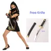 Umorden Halloween Костюмы костюмов мальчиков Dragon Ninja Costume Girls Warrior Косплей карнавальная вечеринка Необходимое одевание для детей детей Q0910