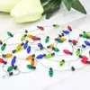 Party Decoration 5m Julgran DIY Lampor Garland Ornaments Hem Xmas krans dekorationer