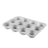 100 -stcs non -stick silicium cupcake 12 ronde gaten vorm zeepvorm siliconen muffin cake pan voor cakevorm bakken