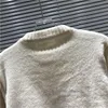 Mens Designer Sweaters Hoodies Womens Casual Ronde Hals Lange Mouw Trui Paren Herfst en Winter Hoge Kwaliteit Sweatshirt Zwart Herenkleding Grootte S-2XL